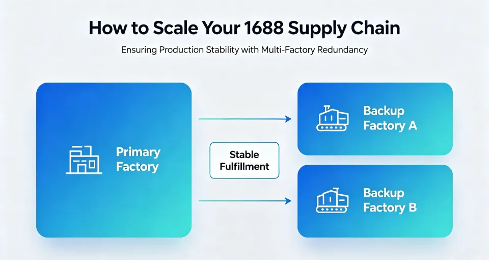 How to Scale Your 1688 Supply Chain: Ensuring Production Stability with Multi-Factory Redundancy